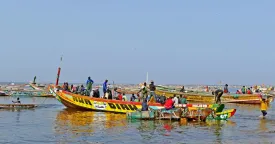 Île aux Coquillages, Arrivée pêcheurs 1